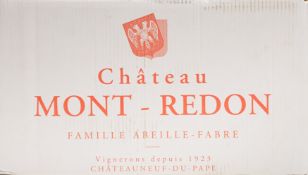 Six bottles Chateau Mont Redon 2015.
