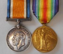 A World War One pair to 10826. 1.A.M. H Hicks R.A.F: includes War and Victory Medal.