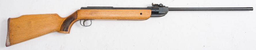 A German 'Original' MOD.35 .22 calibre Air Rifle: with beech stock.