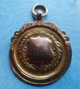 A 9ct gold medal for Auto Cycle Union E.S.W. Centre: awarded to H. M. Hicks, Rel. Trial, 1926, 3.