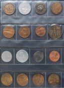 Six sheets of USA medallions: