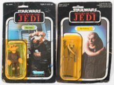 Kenner/ Palitoy Star Wars Return of The Jedi 'Ree-Yees' 3 3/4 inch action figure: on a punched 77