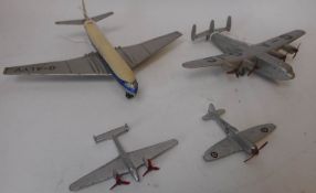Dinky Aircraft: No 702 Comet Jet Airliner in B.O.A.C.