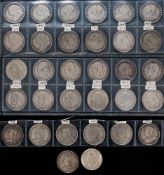 A collection of florins: including two date runs 1887-1901 and 1902-1910, some better grade.