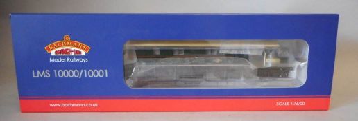 Bachmann, 00 gauge, an LMS 10000/10001 diesel locomotive No 10000:, in BR green and cream livery,