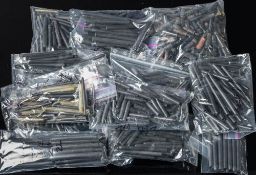 A collection of various fountain pen ink sacks: including Areo 51, 51 vacumatic, 18,19,