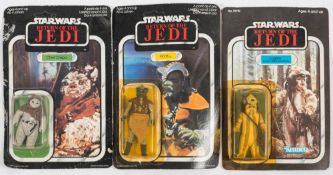 Kenner/ Palitoy Star Wars Return of The Jedi 'Chief Chipra' 3 3/4 inch action figure: together with