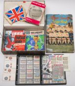 A collection of 1966 World Cup ephemera: includes scrapbook, stamps, first day covers, CD,
