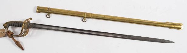 An 1822 pattern General and Staff Officers sword by Pillin, London,