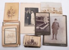A collection of late 19th/early 20th century Carte de Visite: portrait and landscape subjects