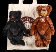 Two Charlie Bears Teddy bears: 'Tom' and 'Josh' designed by Isabelle Lee,