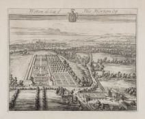 JOANNES, William : A pair of copper engravings, ' Wotten, the Seat of Thos. Horton, Esq.