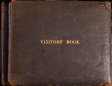 INDIA VISITORS BOOK : Kept by Lady Adrana Allesandra,
