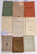 CORNWALL : a box of Cornish pamphlets, inc. Royal Geological Society of Cornwall, Annual Reports.
