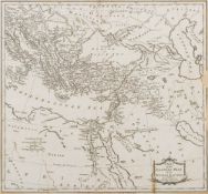 KITCHEN, Thomas : A Map of Eastern Part of the Roman Empire : Uncoloured map, 435 x 395 mm, F & G,