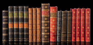 BINDINGS : Byron, Lord, 4 vol set, recently rebound in half morocco, 8vo, 1823.