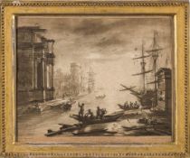 RICHARD EARLOM [1743-1822] after Claude Lorraine - Liber Veritatis,:- nineteen mezzotint plates,