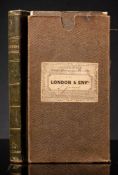 WYLD, Jas - Wyld's New Plan for London, 1859 : original hand coloured folding plan,