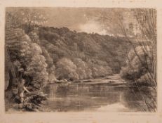 LEWIS, F. C - Scenery on the Devonshire Rivers.