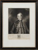 PORTRAITS : Henry Pleydell Dannay, aquatint engraving after Joshia Reynolds, size : 330 x 230 mm,
