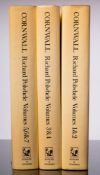 POLWHELE, Richard - The History of Cornwall : seven volumes in three, illust, cloth in d/w,