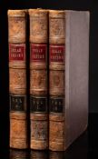 MARTIN, Montgomery - The Indian Empire : 3 vols, half calf rubbed on the edges, 2 double-page maps,