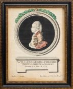 PRINCE OF ORANGE : Three engraved prints of Willem Georg, Willem, & Fredrica Louisa.