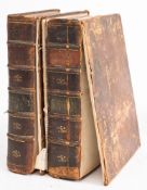 ATLASES : Magna Britannia et Hibernia, 2 vols only, engraved frontispiece,