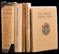 TOY, H. Spencer - The History of Helston : cloth in torn d/w, 8vo, foxing, OUP, 1936.