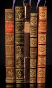 SOTHEBY, William - Poems : half crimson morocco raised bands extra gilt within compartments,