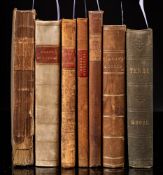 SIMPSON, Robert - The Elements of Euclid : 3 folding plates at the rear, half calf, 8vo,