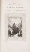 TOMBLESON, William - Upper Rhine, & Views of the Rhine : 2 vols, 2 large folding panorama plates,