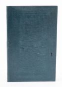 GRAND TOUR : A neat legible manuscript notebook of forty pages, 