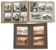 PHOTOGRAPH ALBUM : Great Britain - smaller album containing 32 sepia photographs (all 3 x 4 inches)