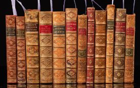BINDINGS : Swinburne, Algernon Charles - Songs of the Springtides, full crimson calf, 8vo, 1880.