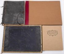 PHOTOGRAPH ALBUM : begins with two fine photographs on the River Dart one is from the Frith Series,
