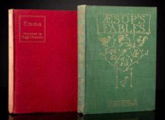 AUSTEN, Jane - Emma : illustrated by Hugh Thomson org. red cloth sunned, 8vo, MacMillan, 1897.