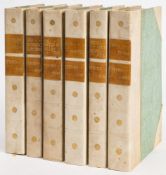 STEVENSON, Robert Louis - Treasure Island : illustrated by Walt Paget, half vellum by Hatchard, 8vo,