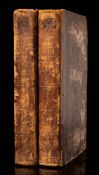 CORRY, John - History of Bristol - two volumes,, plates, half calf v.