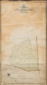 MANUSCRIPT ESTATE MAP : 
