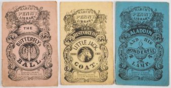 MARCH'S PENNY LIBRARY : Three copies - 17, The Butterfly's Ball. 3, The Story of Aladdin.