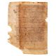 Leaf from a Sacramentary or Ritual, in Latin, decorated manuscript on parchment [probably France - Image 1 of 2