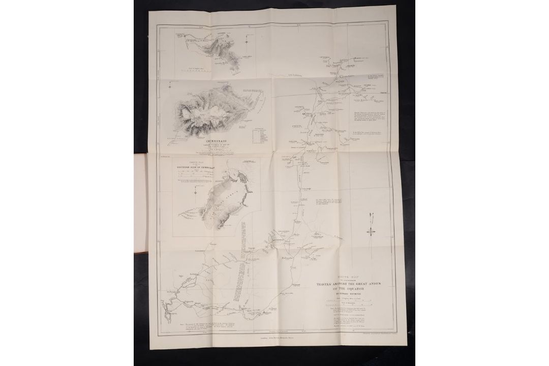 Ɵ WHYMPER, E. Travels Amongst the Great Andes of the Equator. 4 vols. London: 1891-92. - Image 4 of 5