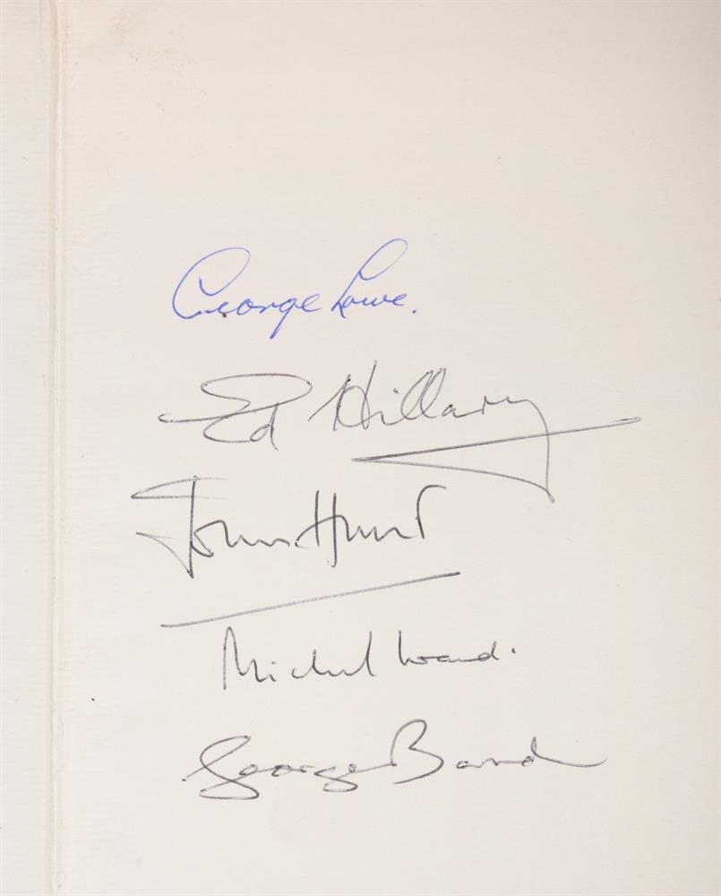 Ɵ EVANS, C. Eye on Everest. A Sketch Book from the Great Everest Expedition. SIGNED, 1955. - Image 2 of 4
