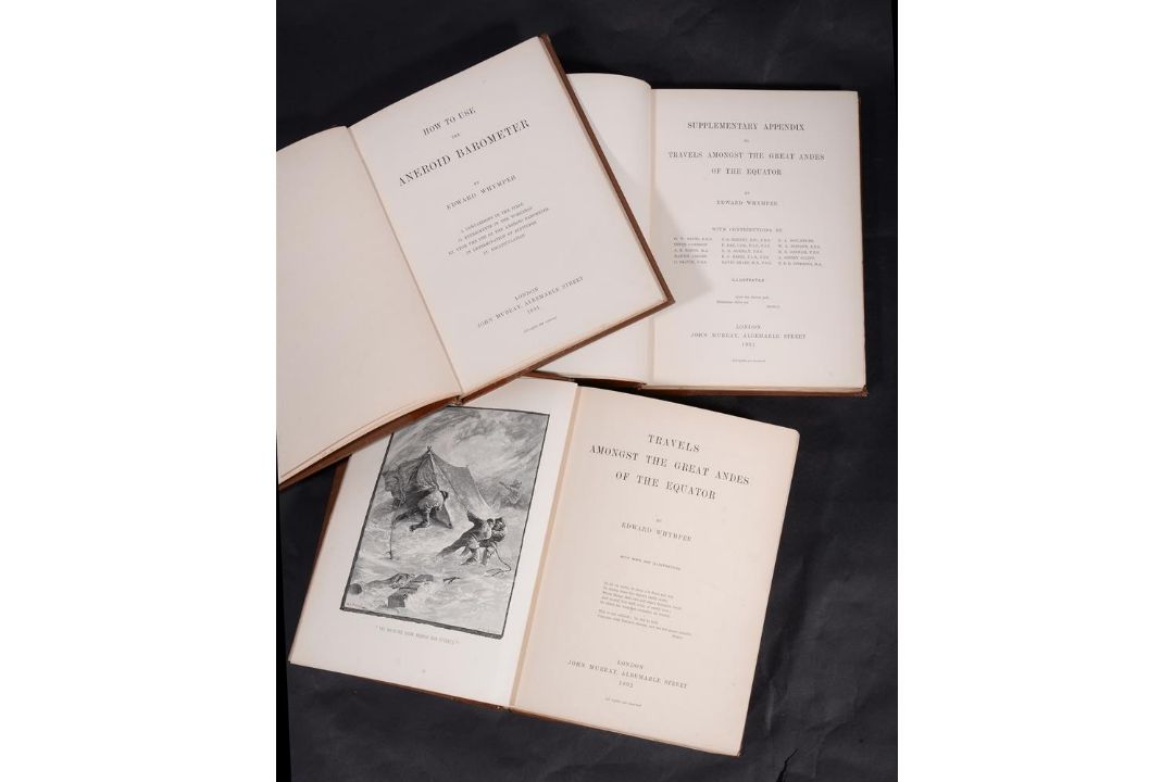 Ɵ WHYMPER, E. Travels Amongst the Great Andes of the Equator. 4 vols. London: 1891-92. - Image 3 of 5
