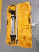 (1) Spectra Precision Laser, Model LL300N, Serial #17480675 with Grade Rods, Tripod & HL450