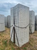 (14) 3' x 8' Wall-Ties Textured Brick Aluminum Concrete Forms 8