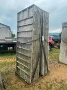 (14) 3' x 8' Wall-Ties Smooth Aluminum Concrete Forms 8