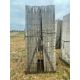 (16) 3' x 8' Wall-Ties Smooth Aluminum Concrete Forms 8" Hole Pattern, Basket is included. Located i - Image 4 of 9