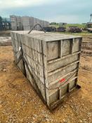 (34) 3' x 4' Wall-Ties Smooth Aluminum Concrete Forms 8